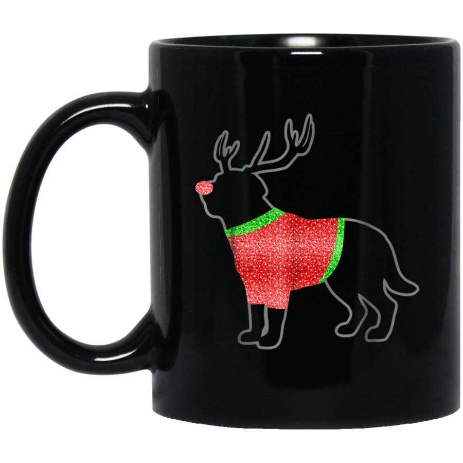 Ugly Christmas Sweater Wearing Labrador Retriever  11 oz 15 oz Mug Labrador Funny Mug