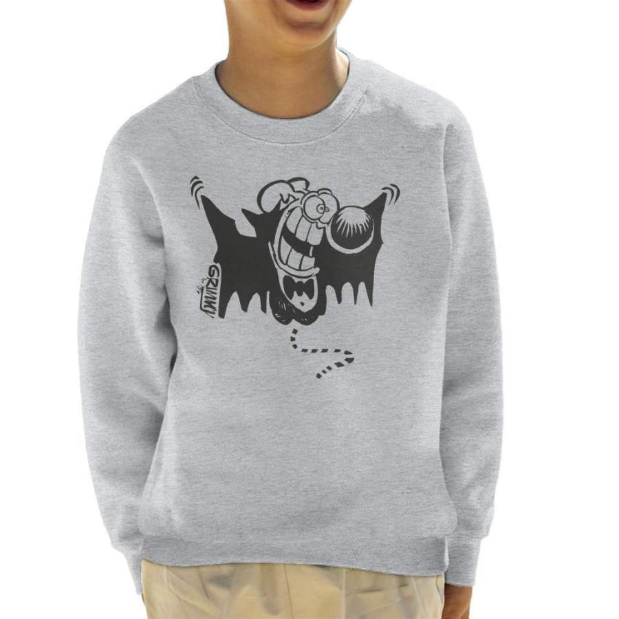 Grimmy Vampire Bat Kid’s Sweatshirt