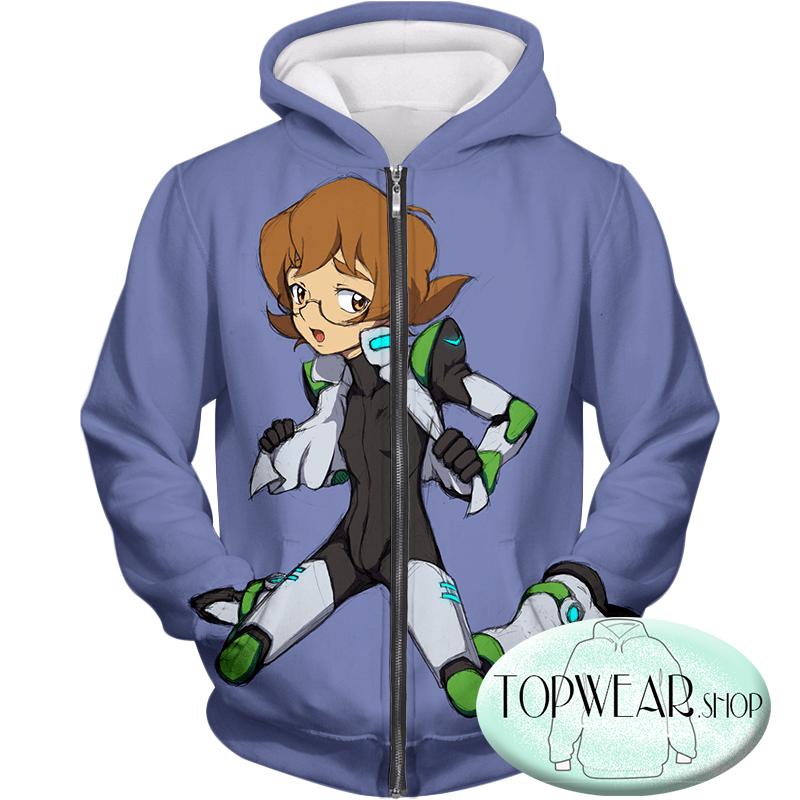 Voltron: Legendary Defender Hoodies – Pidge Lion Paladin Super Cool Zip Up Hoodie