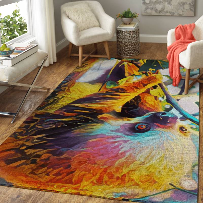 Slothie – Animals Area Rug Carpet