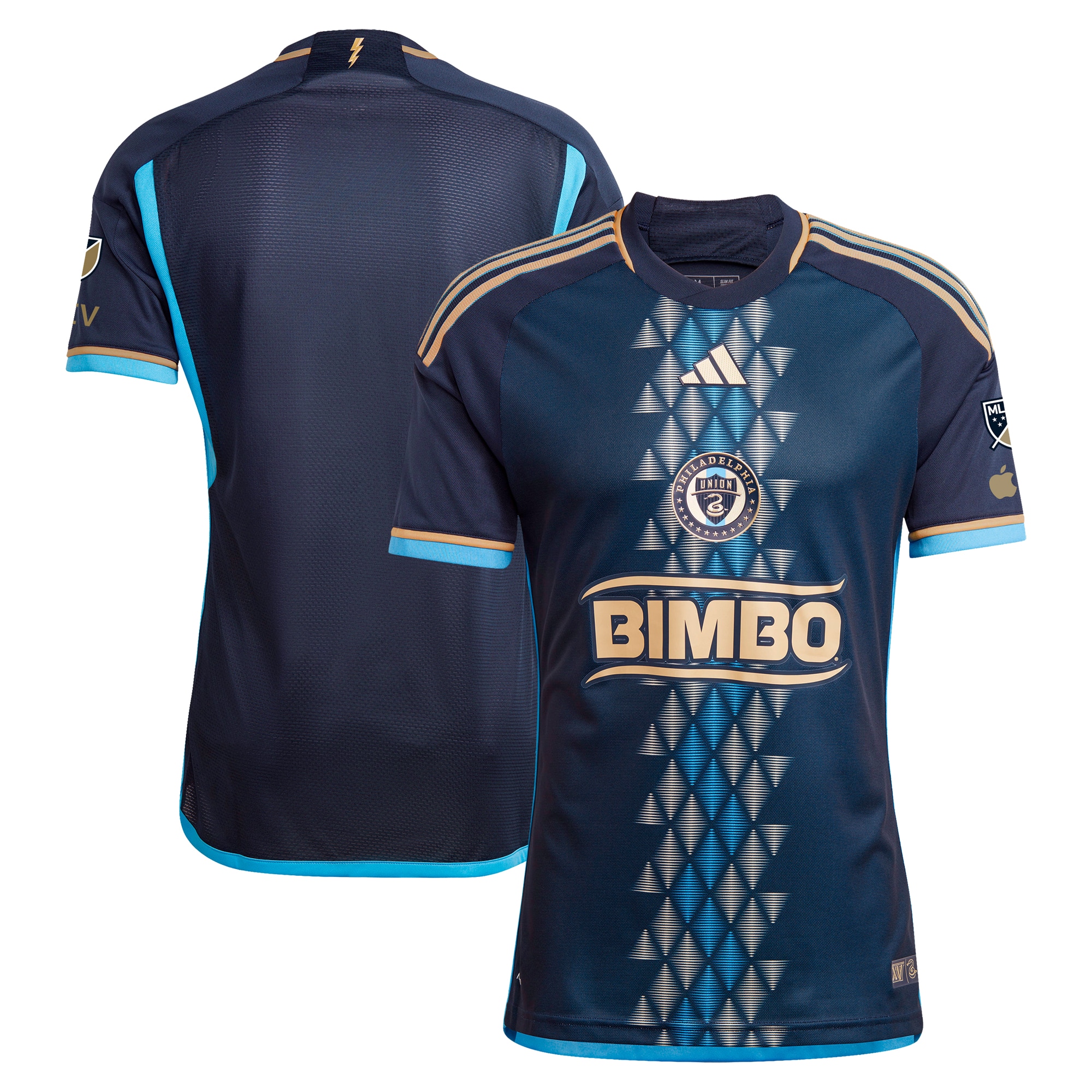 Philadelphia Union 2024 The XV Kit Authentic Jersey  Navy