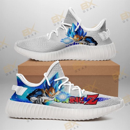 Best Dragon Ball Sneakers Vegeta Yeezy Shoes Fan Design Yeezy Sneakers