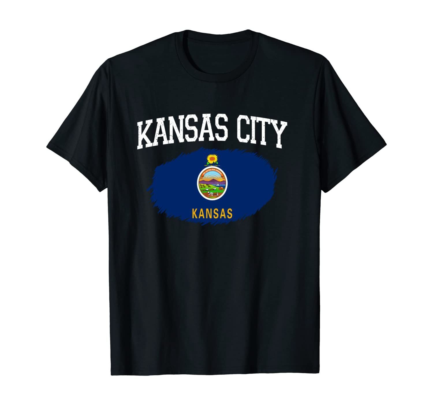 Kansas City Ks Kansas Flag Vintage Usa Sports Men Women Pullover Hoodie, T Shirt, Sweatshirt