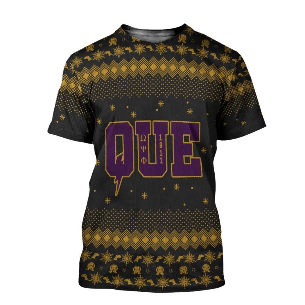 Fraternity Tshirt – Lux Que Thunder Omega Psi Phi Tshirt