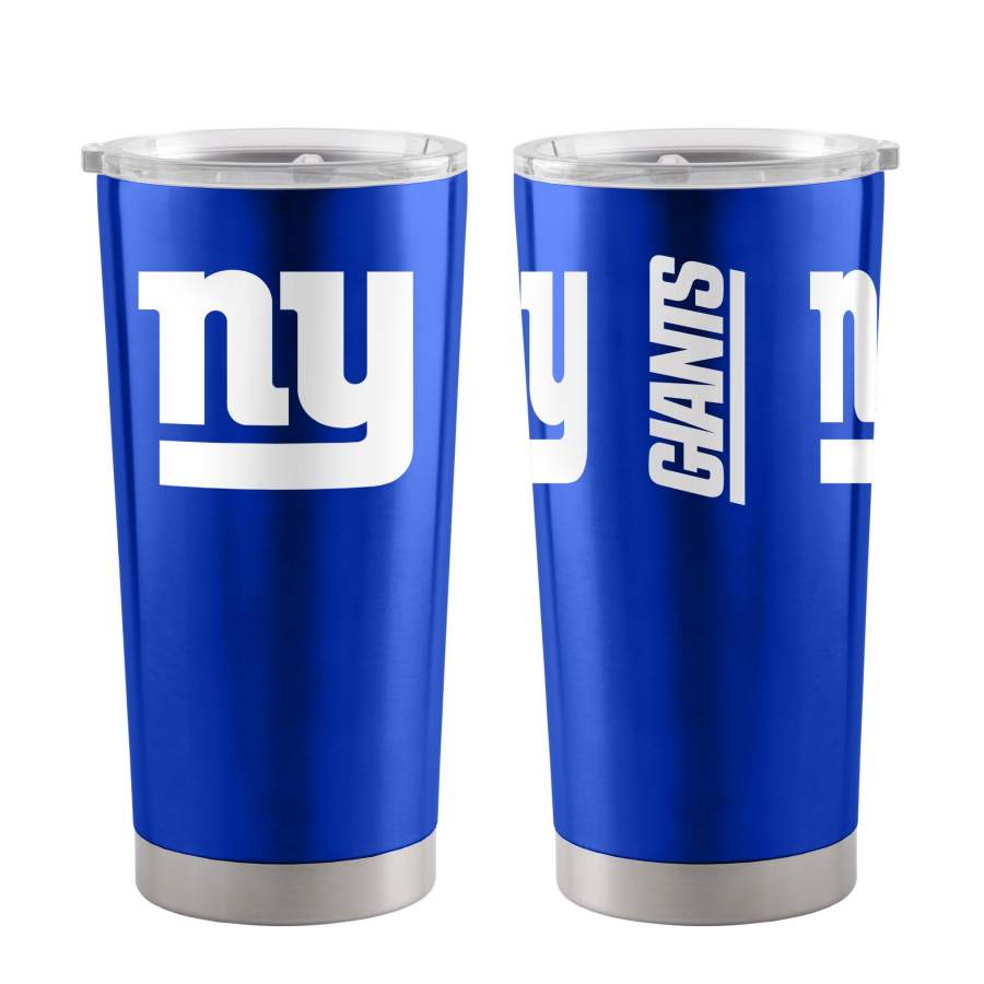 New York Giants Premium Travel Stainless Steel Insulated Tumbler Cup Ultra Blue