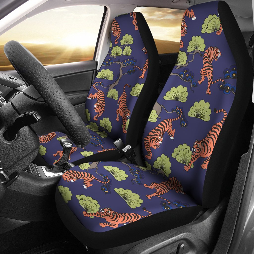 Tiger Pattern Japan Style Universal Fit Car Seat Covers