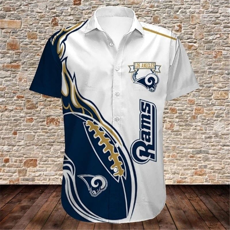 Los Angeles Rams Shirts Cute Flame Balls Graphic Gift For Men