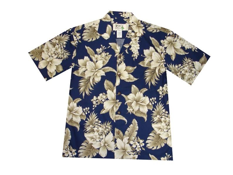 Flowers Natural Blue Nice Design Hawaii Shirt Ha91044