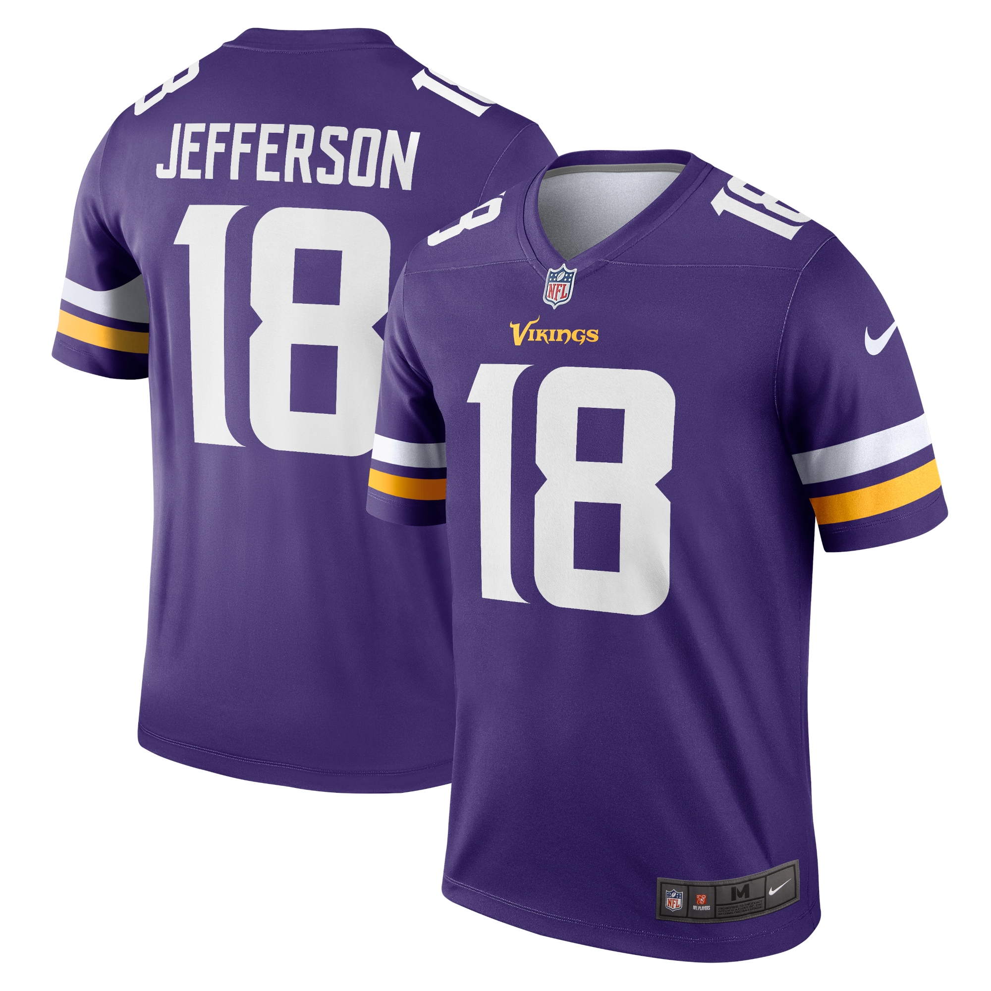 Justin Jefferson Minnesota Vikings Legend Jersey – Purple