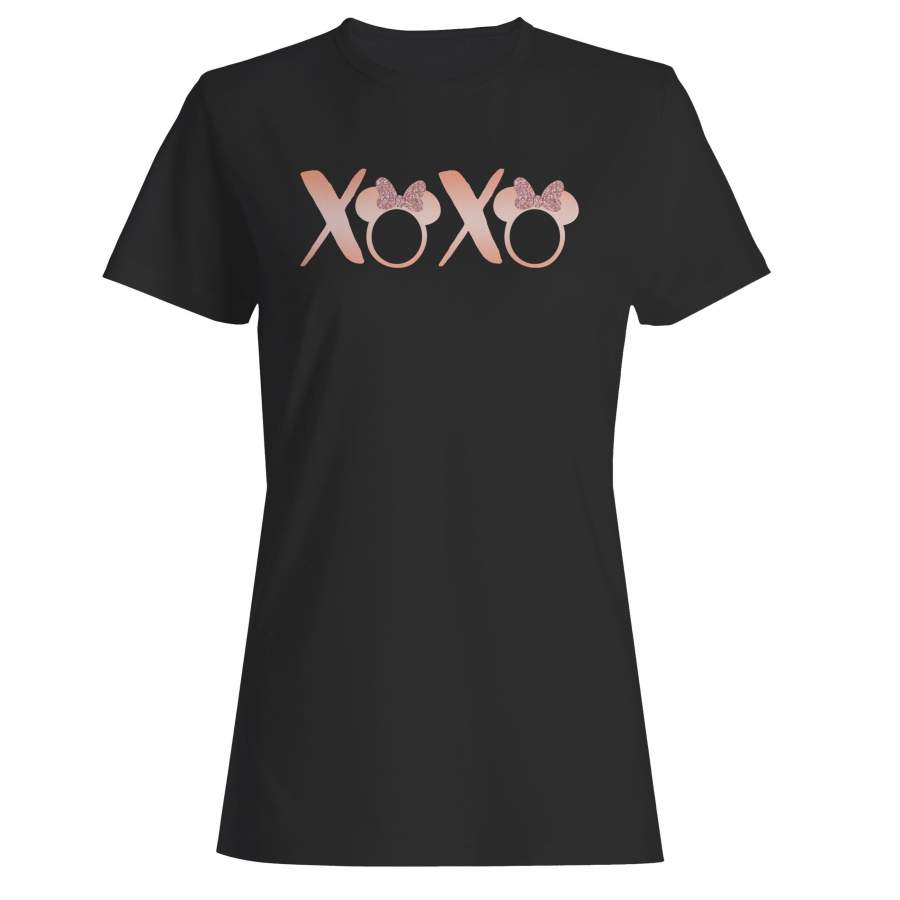 Xoxo With Minnie Head Woman’s T-Shirt