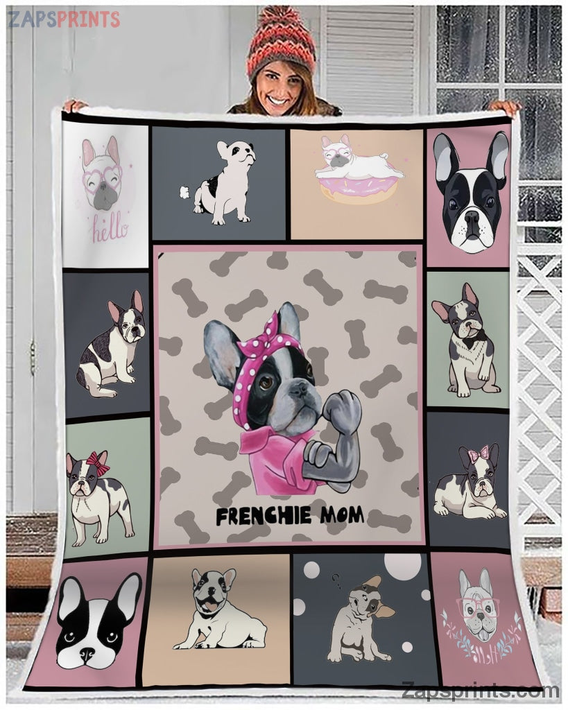 French Bulldog Blanket, French Bulldog Plush Blanket, French Bulldog Accessories