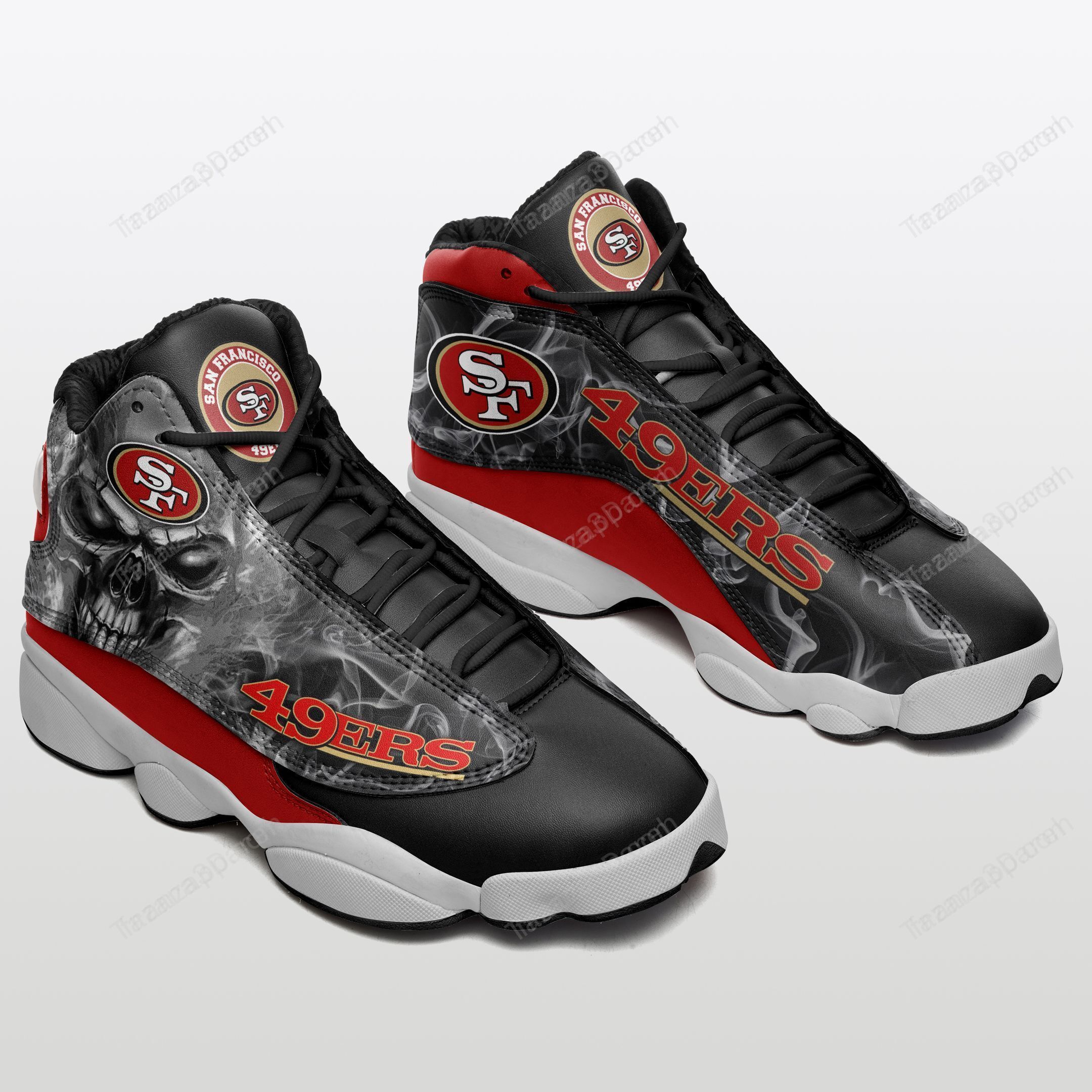 San Francisco 49Ers Air Jd13 Sneakers 712