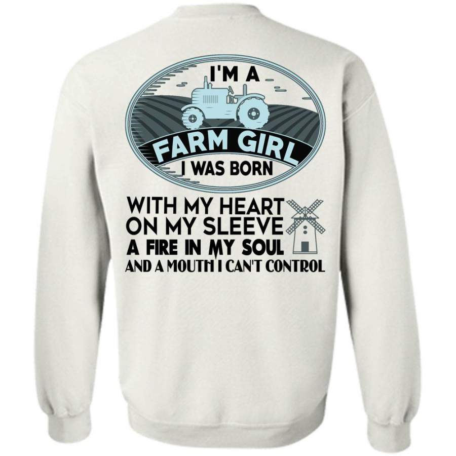 Calls Me A Farmer T Shirt, I’m A Farm Girl Sweatshirt