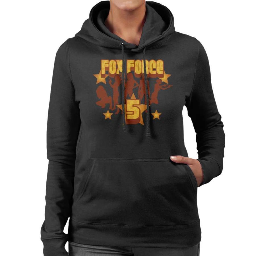 Fox Force Five Pulp Fiction Women’s Hooded Sweatshirt