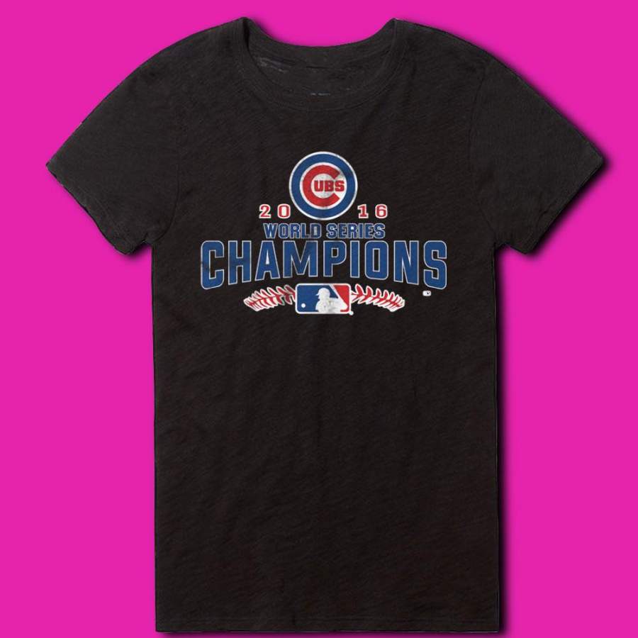 World Series Champions Chicago Cubs Logo Women’S T Shirt