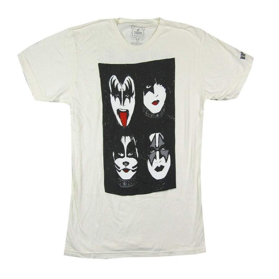 Kiss – VIP 2012 Tour-Trunk White T-Shirt