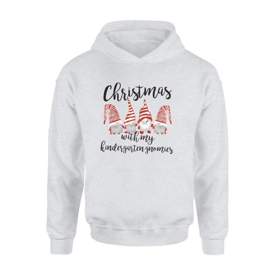 Christmas With My Kindergarten Gnomies Hoodie