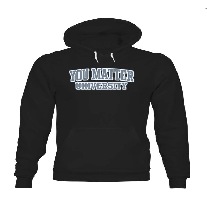 You Matter Shop Demetrius Harmon Black Hoodie