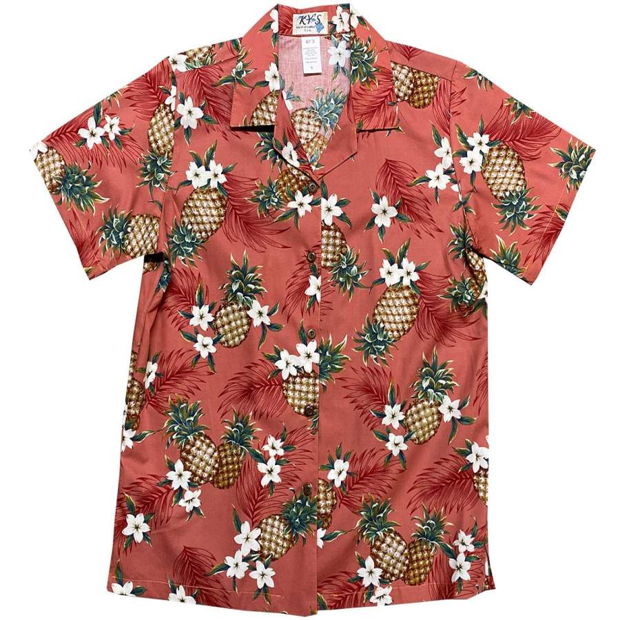 Pineapple Pack Red Hawaii Shirt Ha34669