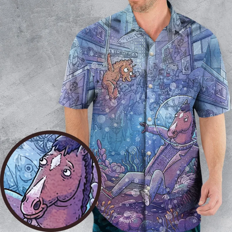 Bojack Horseman Hawaiian Shirt