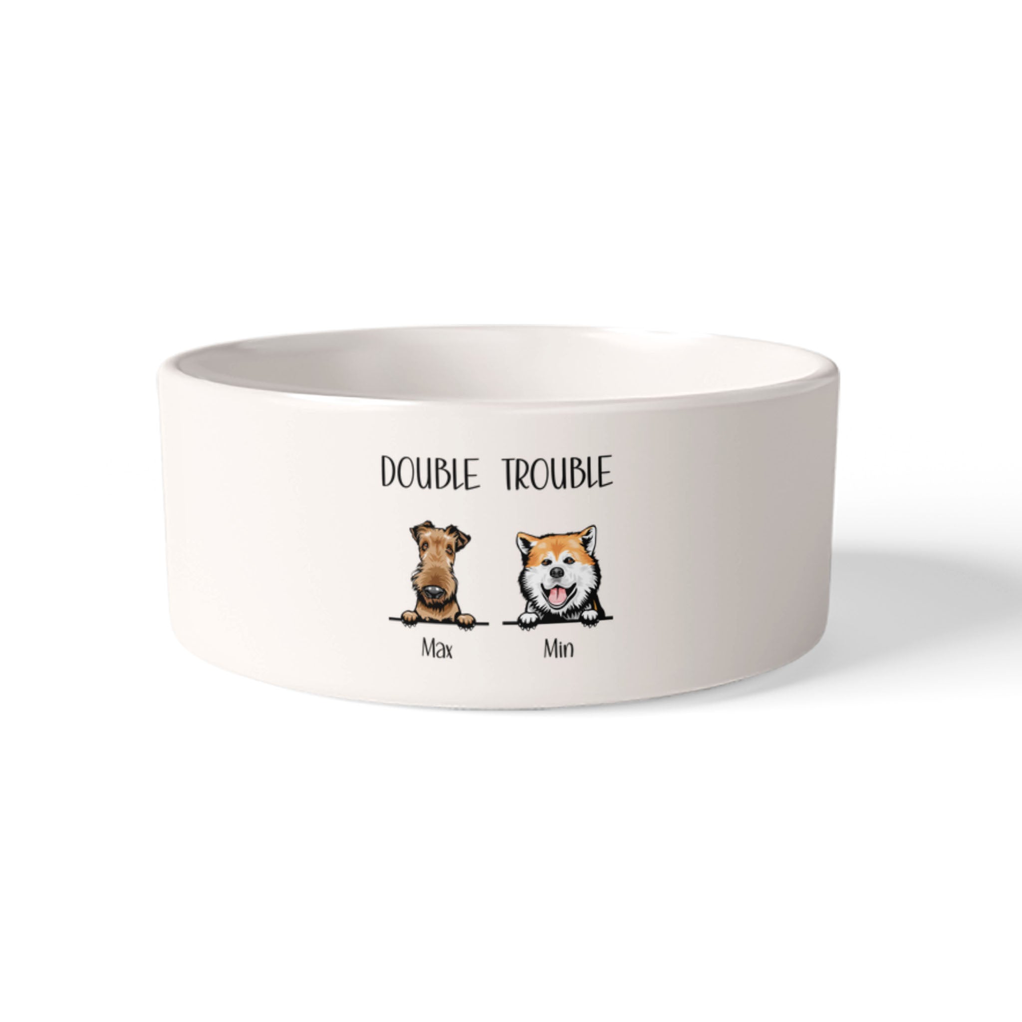 Teeveenee Dog Bowl Puppy Bowl 2022 Shiba Inu Bowl