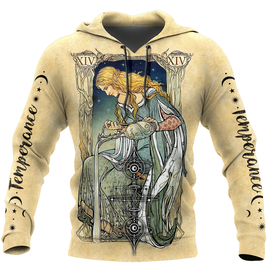 Tarot Cards Temperance 3D All Over Printed Shirts For Men And Women Am150604