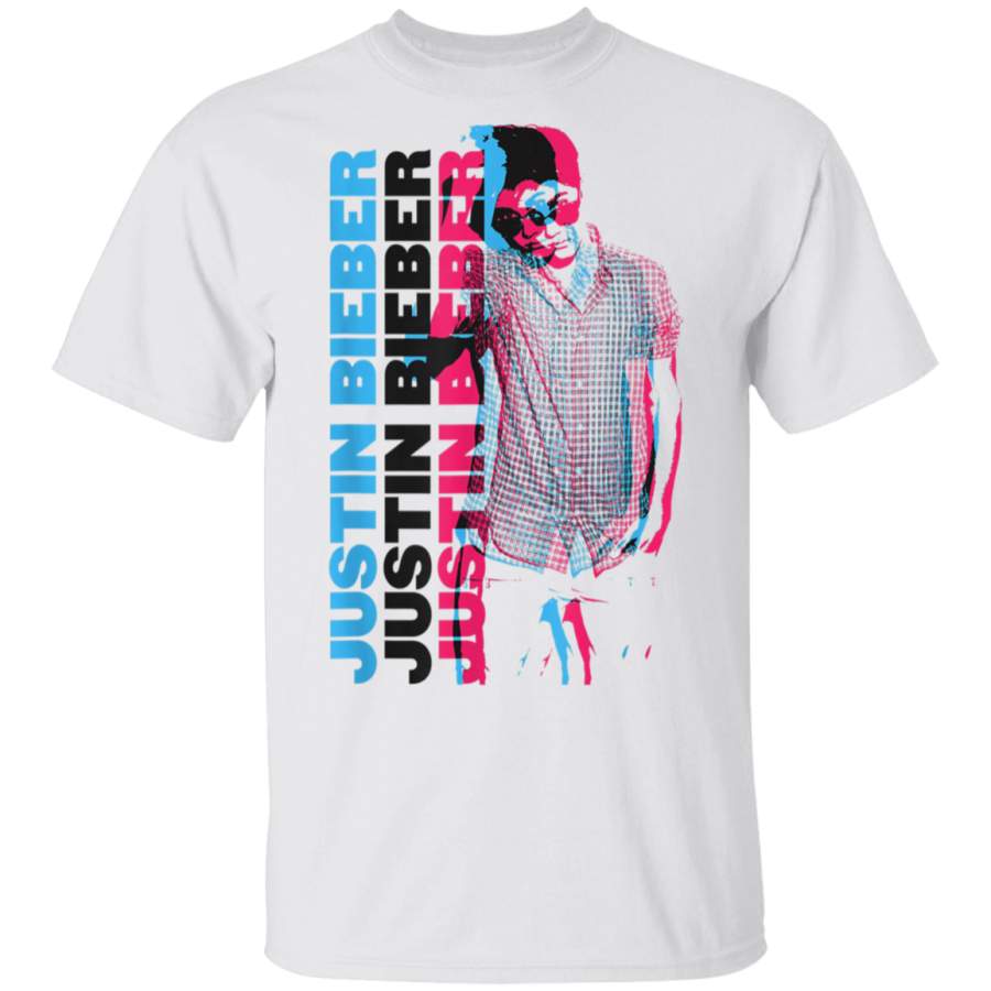 Justin Bieber Official Believe Era 3D Colours  TShirt