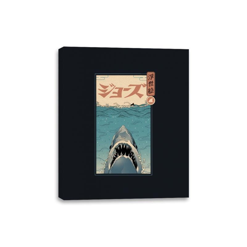 Shark Ukiyo-E – Canvas Wraps