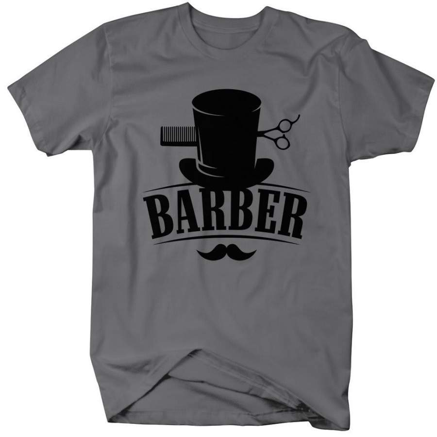 Vintage Top Hat Barber T-Shirt