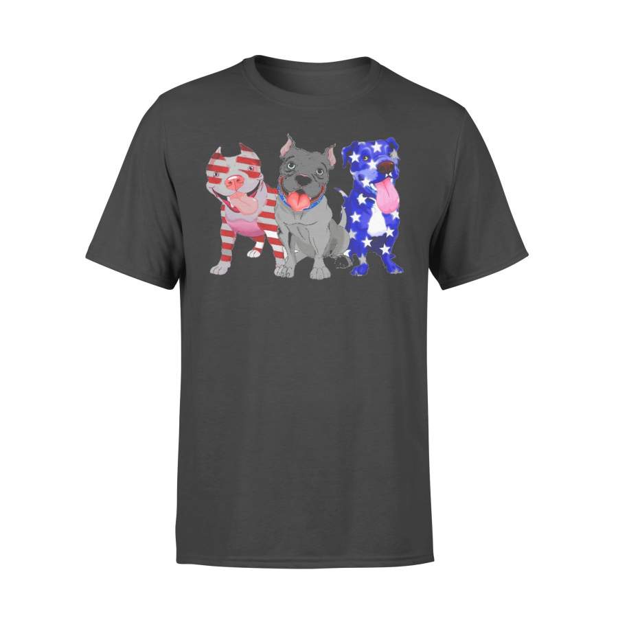 Pitbull Patriot 4th Of July Indepence Day T-shirt