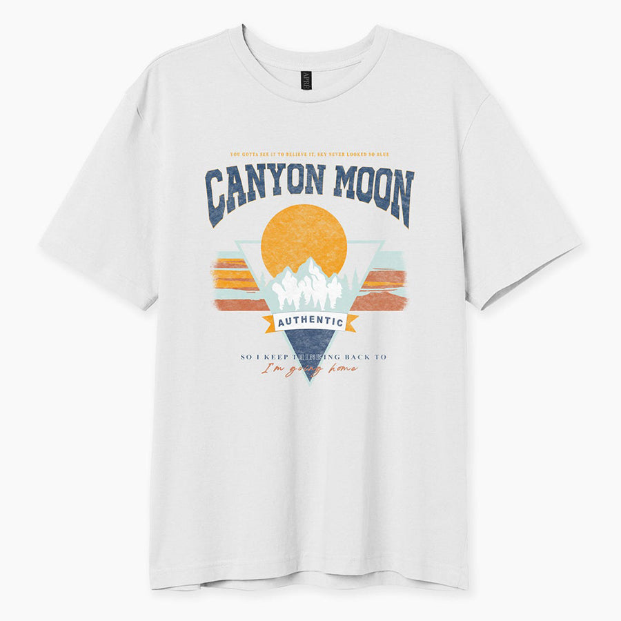 Canyon Moon T-Shirt, Canyon Moon, Fine Line, Gift For, Fan Merch