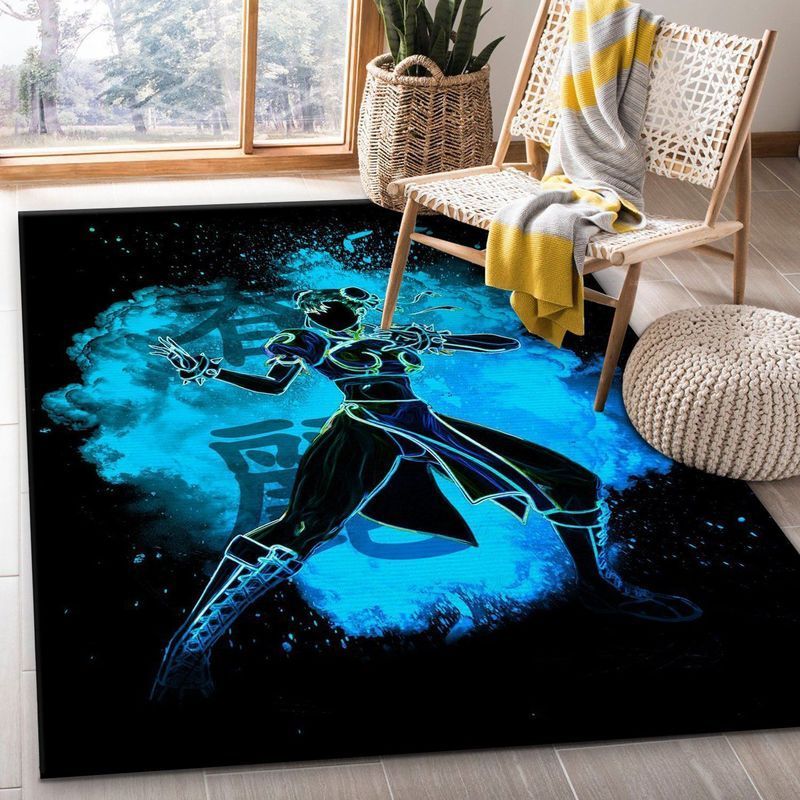 Chun Li Street Fighter Area Rug Living Room And Bed Room Rug Christmas Gift Us Decor