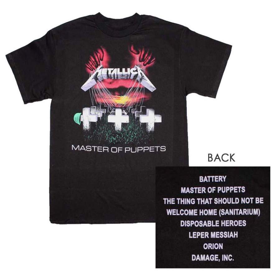 Metallica Master of Puppets T-Shirt – Bigmeok
