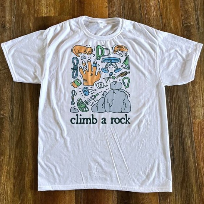 Climb a Rock Tee Shirt Outfit