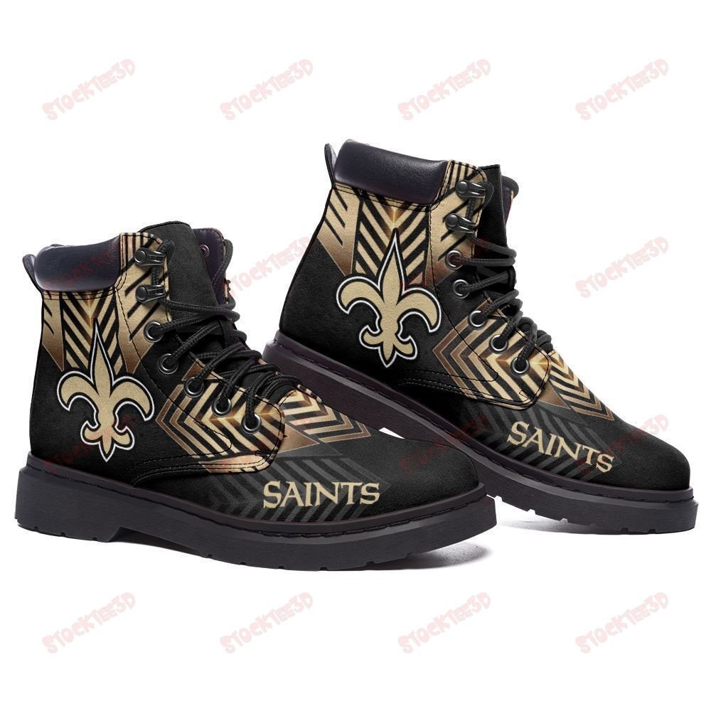 New Orleans Saints Boots – Premium Shoes/ Premium Leather Boots – Gift For Sports Lovers 75