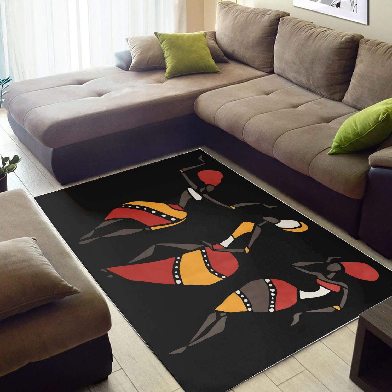 WonderBlackGirl – African American Dancer Women Black Rug Gifts