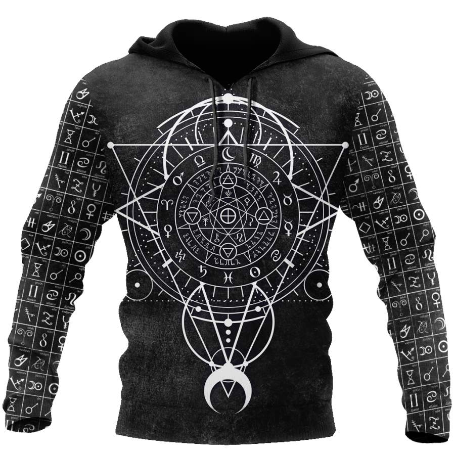 Alchemy Art 3D All Over Printed Shirts Hoodie AM310501