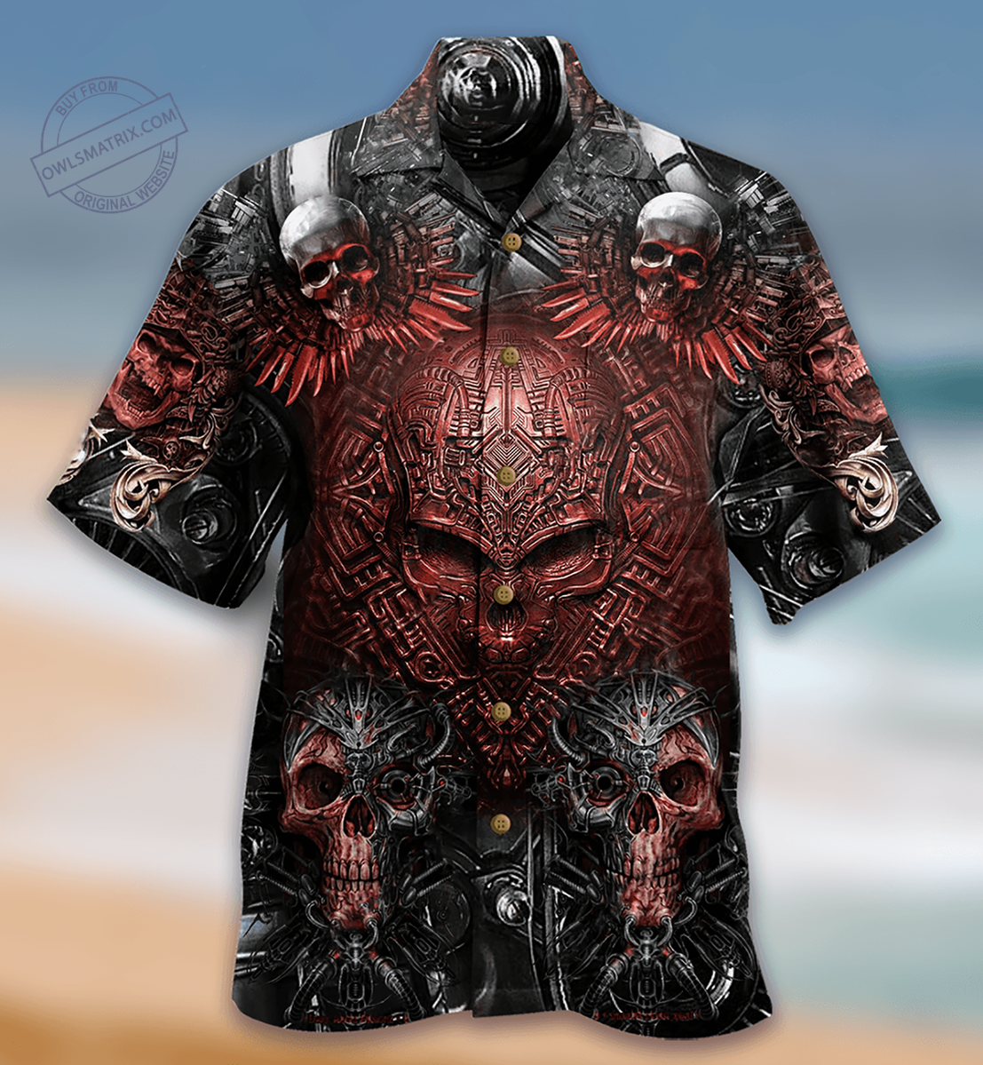 Skull Boss Limited Edition Hawaii Shirt Ha16648