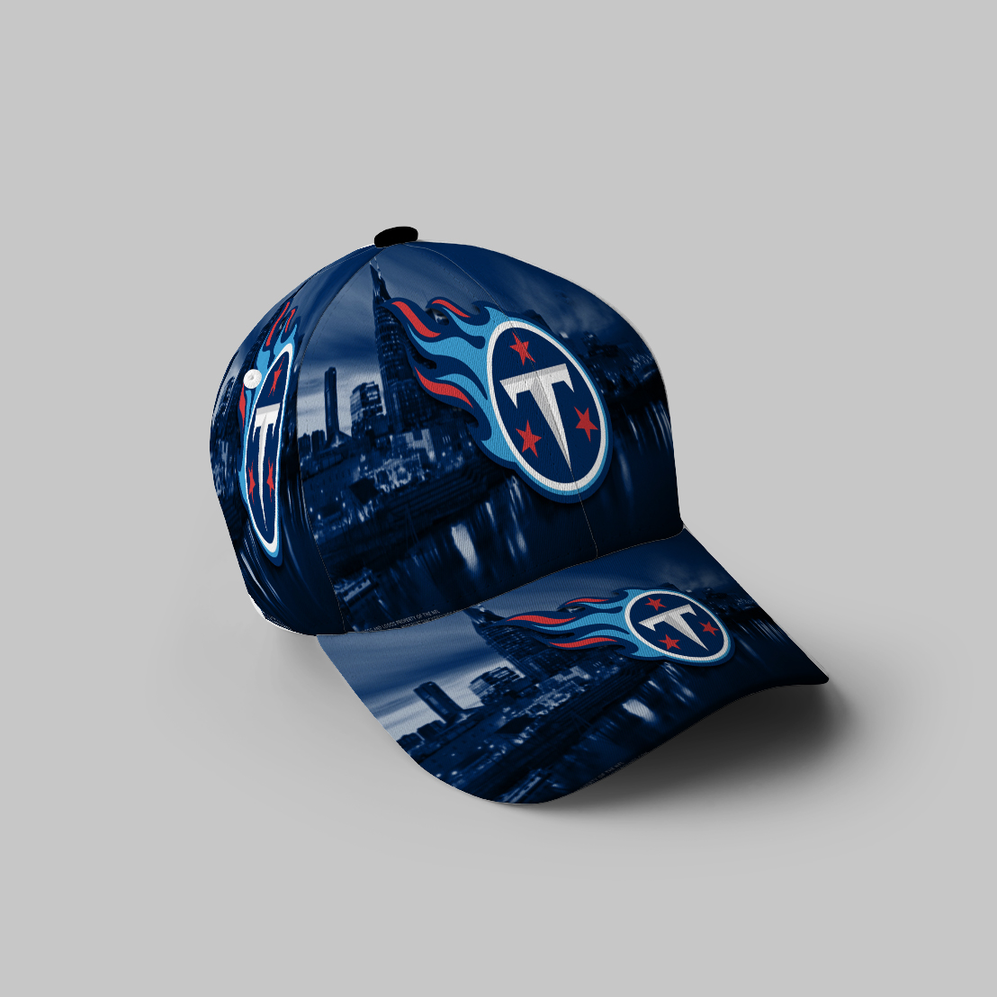 Tennessee Titans Emblem V3 3D Printing Baseball Cap Classic Hat