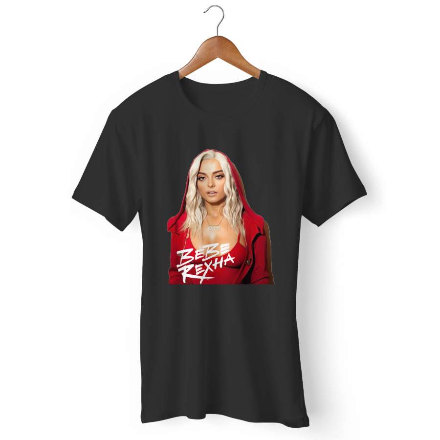 Bebe Rexha Red Man’s T-Shirt