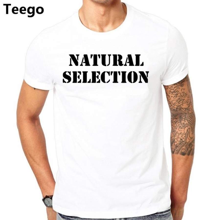 Summer Style Fashion Natural Selection Columbine Men’S White Tees Shirt Clothing Short-Sleeve Casual O-Neck T Shirts