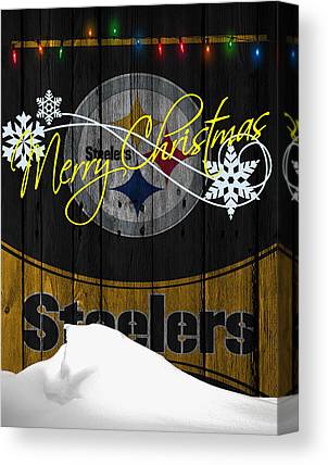 33 Pittsburgh Steelers Joe Hamilton Canvas Print