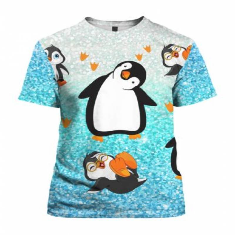 3D Hoodie Funny Penguin