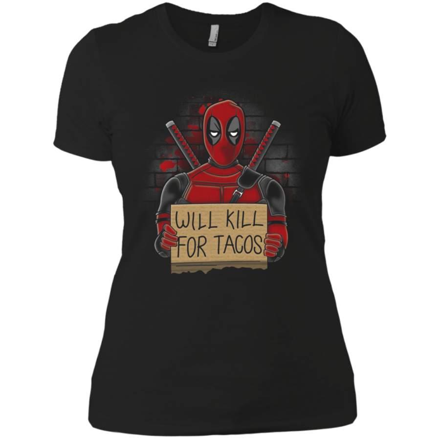 Will Kill for Tacos Women’s Premium T-Shirt