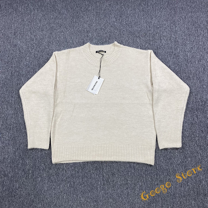 Solid Color CB Long Sleeve Pullover Sweatshirts Men Women High Quality O-Neck Cole Buxton Knitted Sweater alx