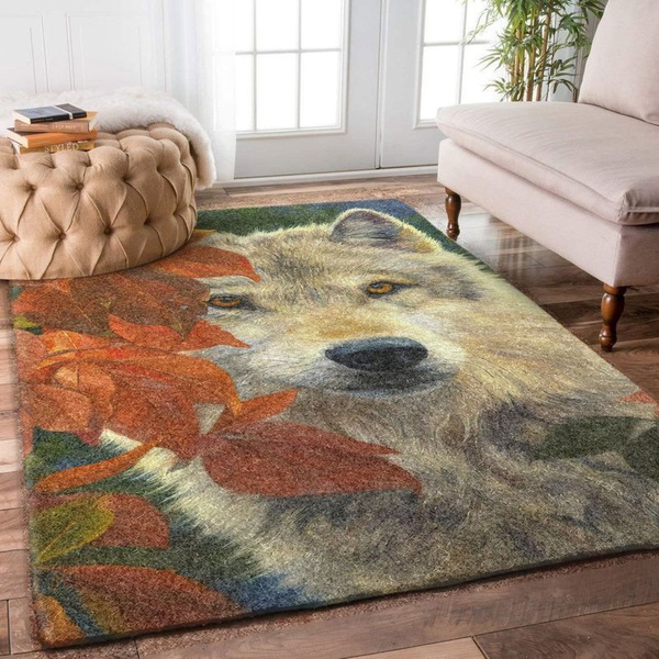 Wolf 31 Area Rug Living Room Rug Home Decor Floor Decor VH3