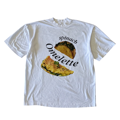 Spinach Omelette Tee Shirt Outfit