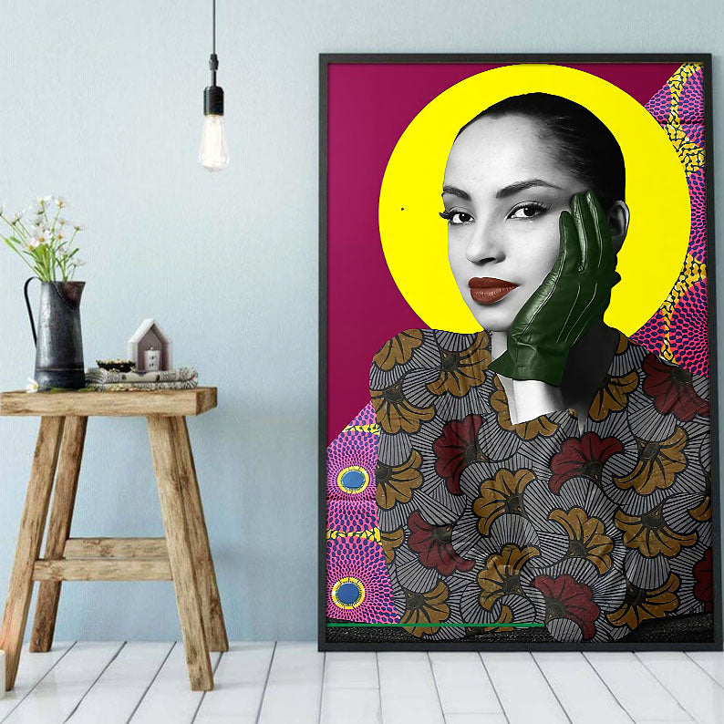 Nice African Best Canvas Prints Retro Black Pride Poster Prints Print Black Woman Black Men Stunning  Wall Art Designs