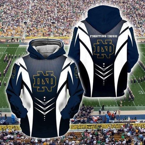 Notre Dame Fighting Irish For Fan Zip Hoodie & Zip Hoodie