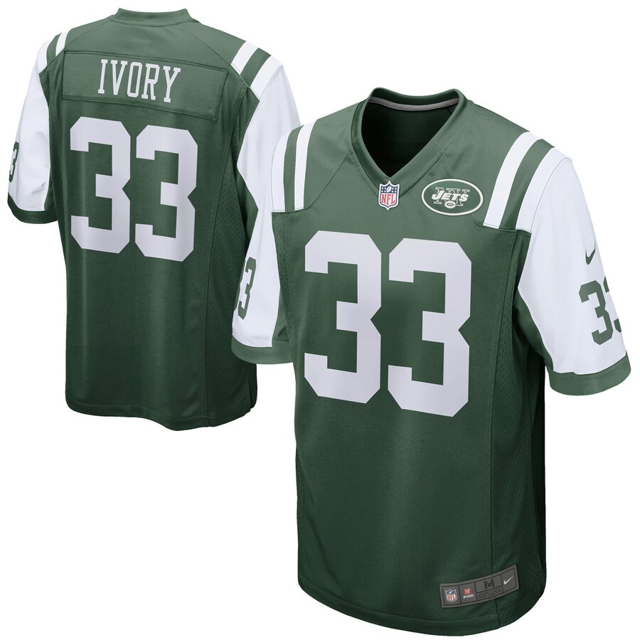 Chris Ivory New York Jets Nike Game Jersey – Green